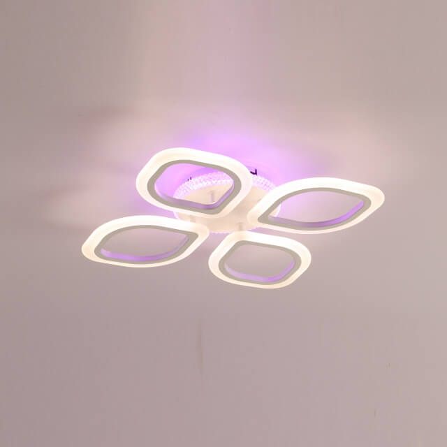 Luces de techo contemporáneas RGB