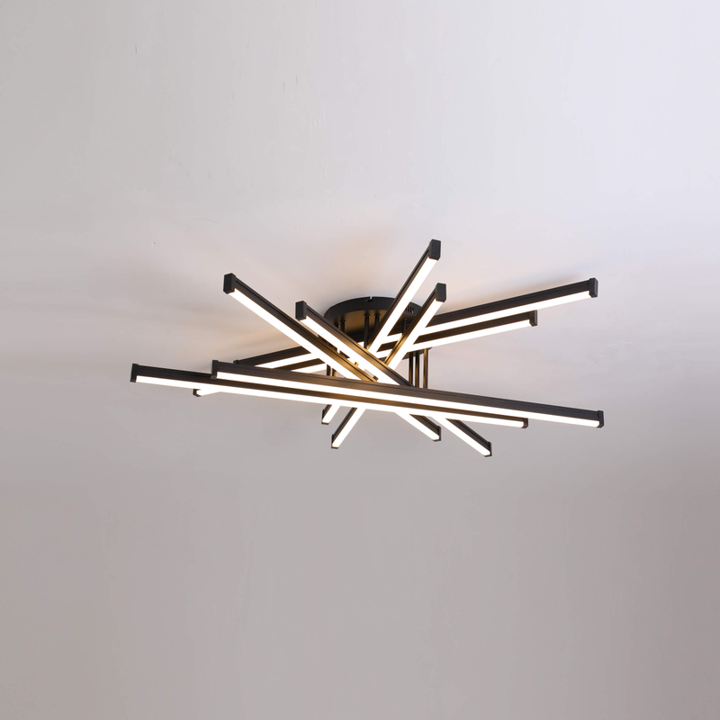 Luz de techo cruzada con barra LED