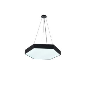 Luz LED hexagonal para espacios de oficina