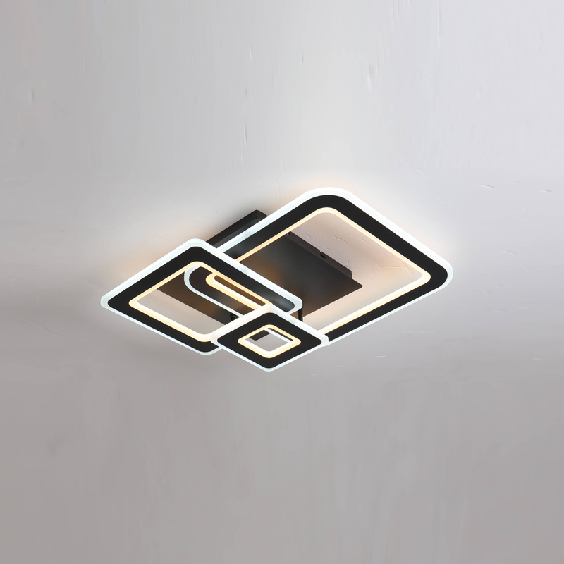 Luz de techo LED blanca arena acrílica