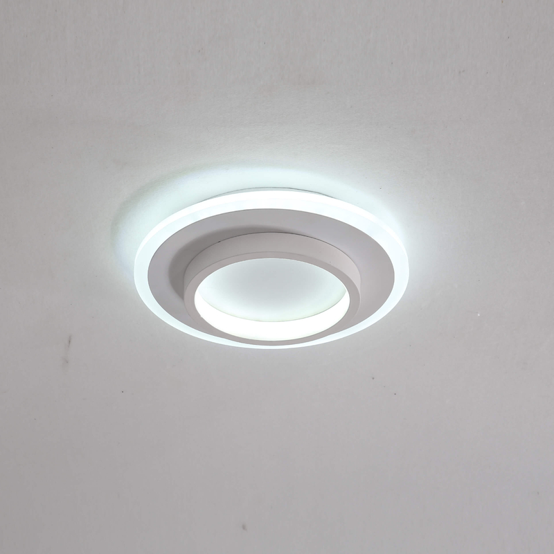 Luces de techo LED modernas redondas y cuadradas