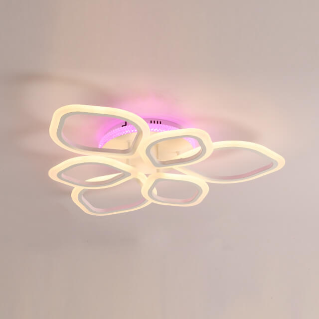 Luces de techo contemporáneas RGB