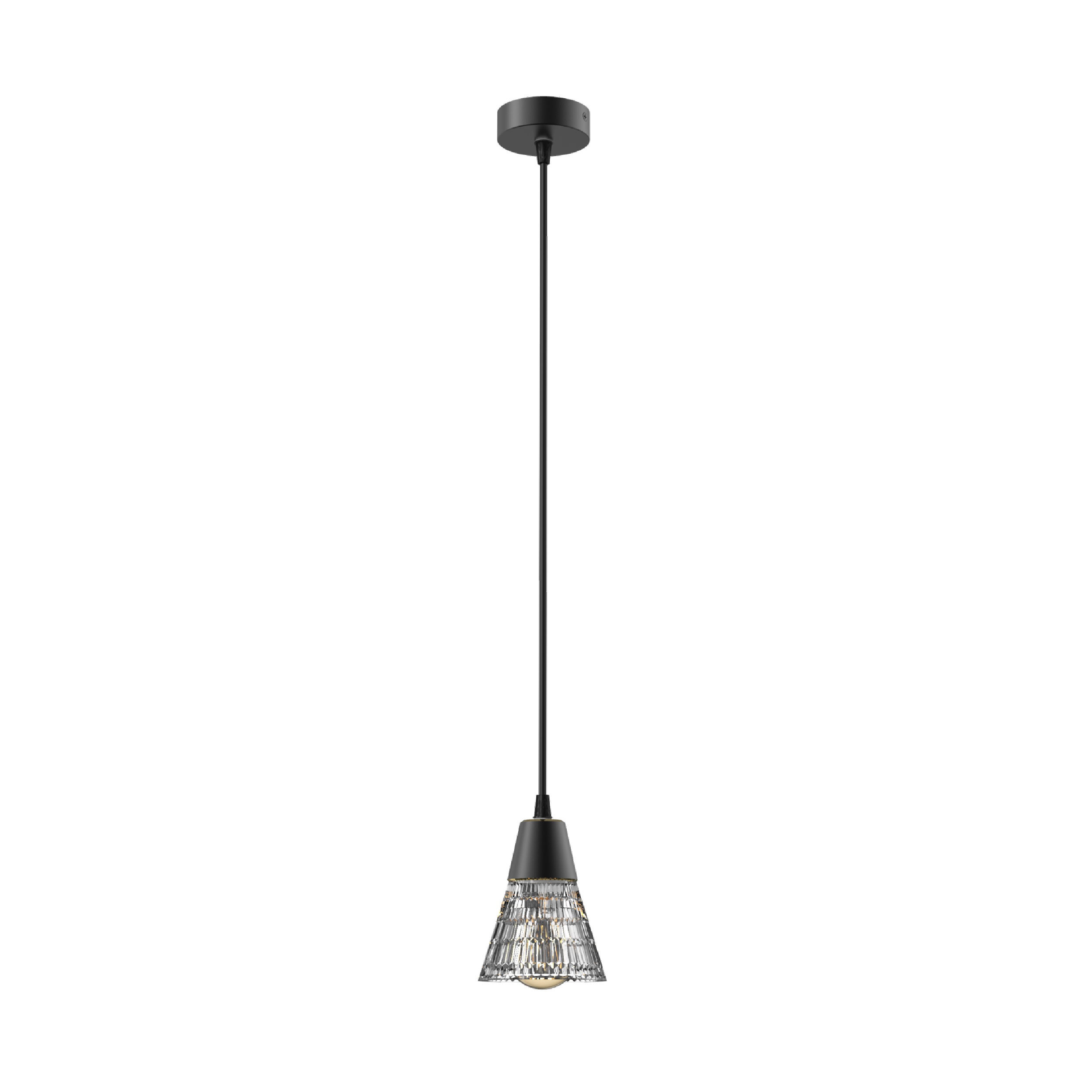 Vidrio industrial E27 Luz colgante