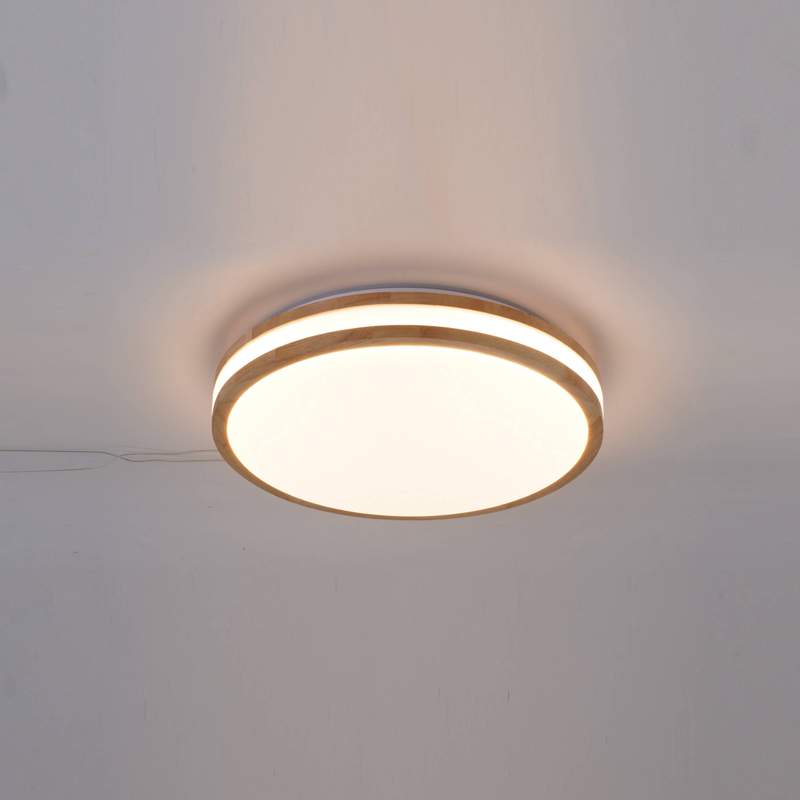 Luz de techo LED de tipo madera