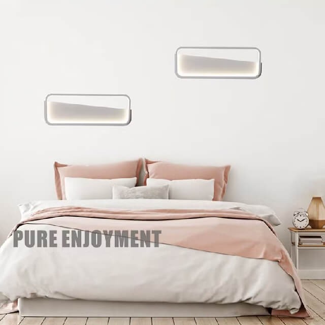 Plafón LED cuadrado minimalista