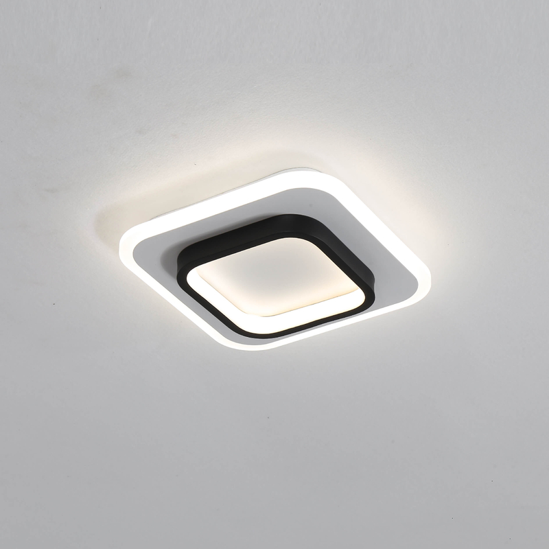 Luces de techo LED modernas redondas y cuadradas