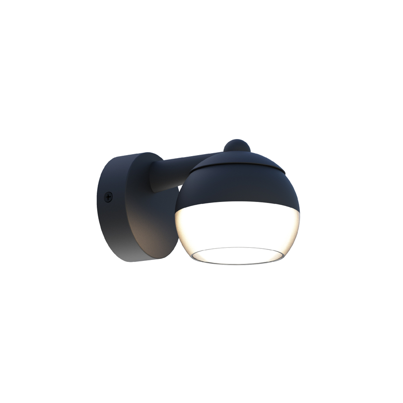 GX53 RED RODUD WALL LIGHT-RL-SMW400 