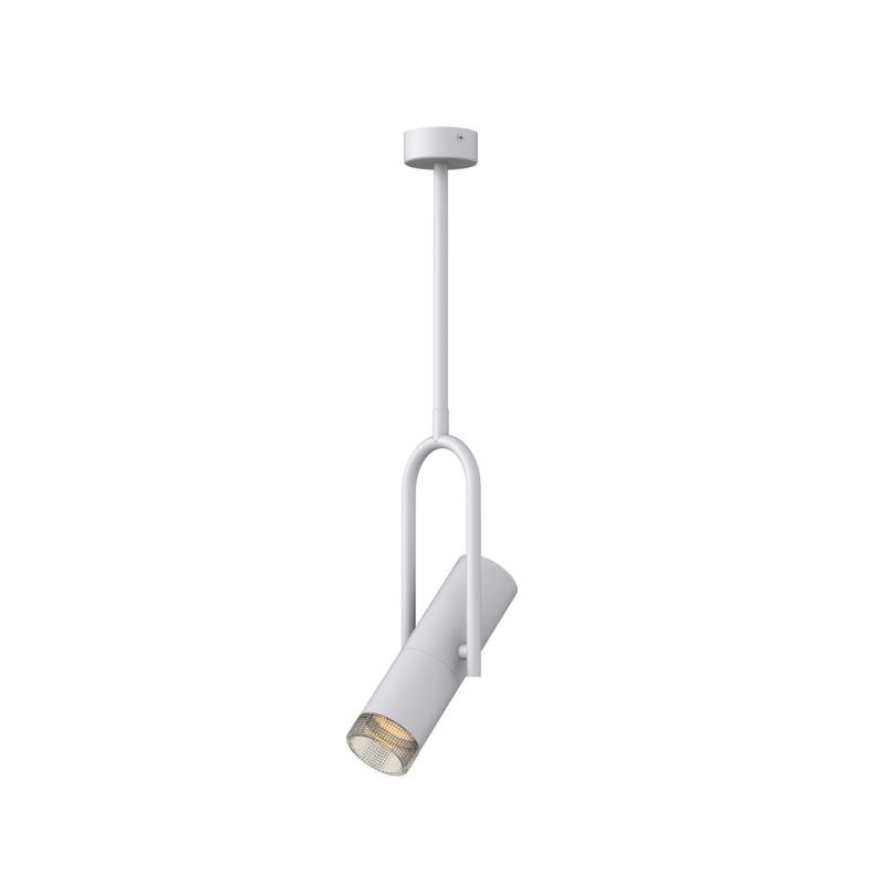Luz colgante de cilindro de flauta ajustable GU10 