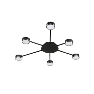 6 cabezas GX53 Luz de techo del sector 83*38 mm Cabeza