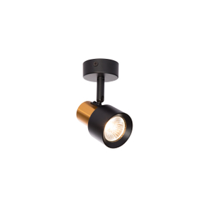 SPOTLE GU10 SECTOR DE SPOTLE GU10 NEGRO Y GOLD ... RL-SMG151