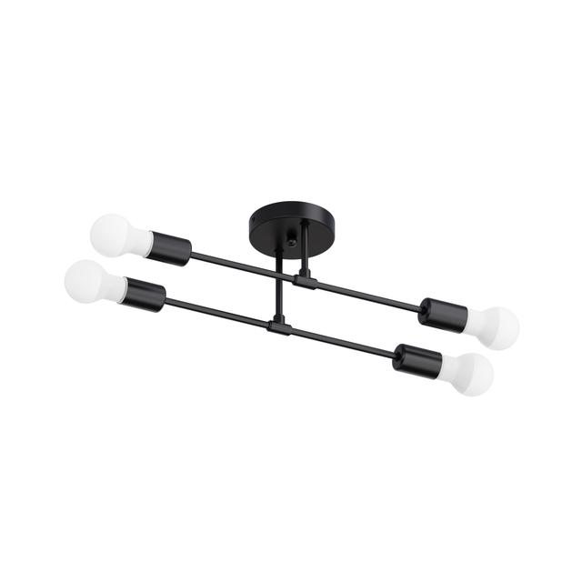 Cuatro lámpara colgante de techo E27 RL-SMP851