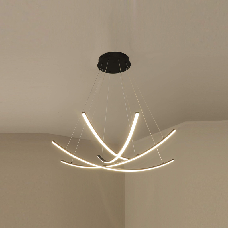 Luz de colgante de barra ajustable LED contemporánea RL-MD25051