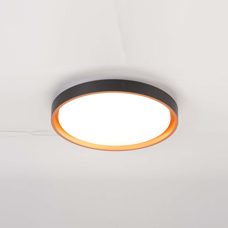 Luces de techo de dormitorio de madera