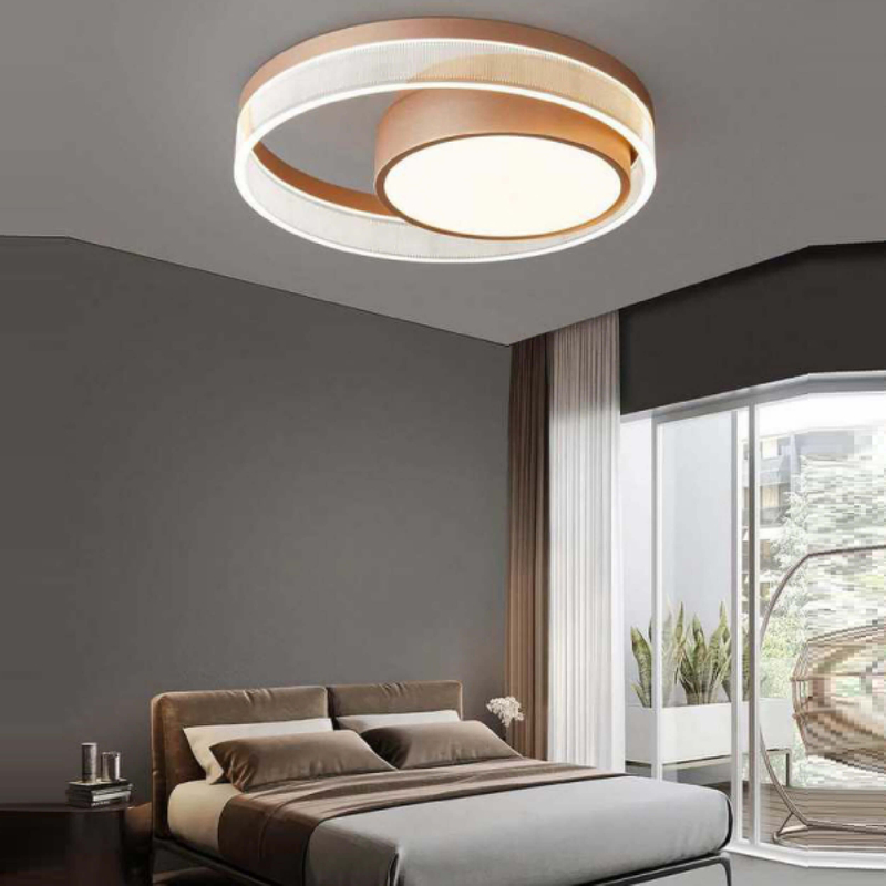 Luz de techo LED redonda empotrada